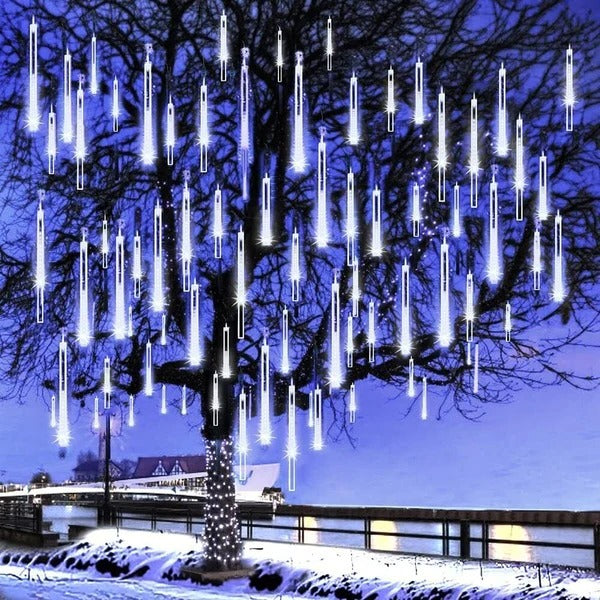 Guirlande extérieure de stalactites lumineuses à LED