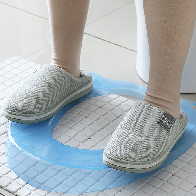 Padded Toilet Seat Reducer with Non-Slip Grips
