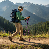 PEAKPATH – Bâtons de trekking réglables pour soutien en randonnée