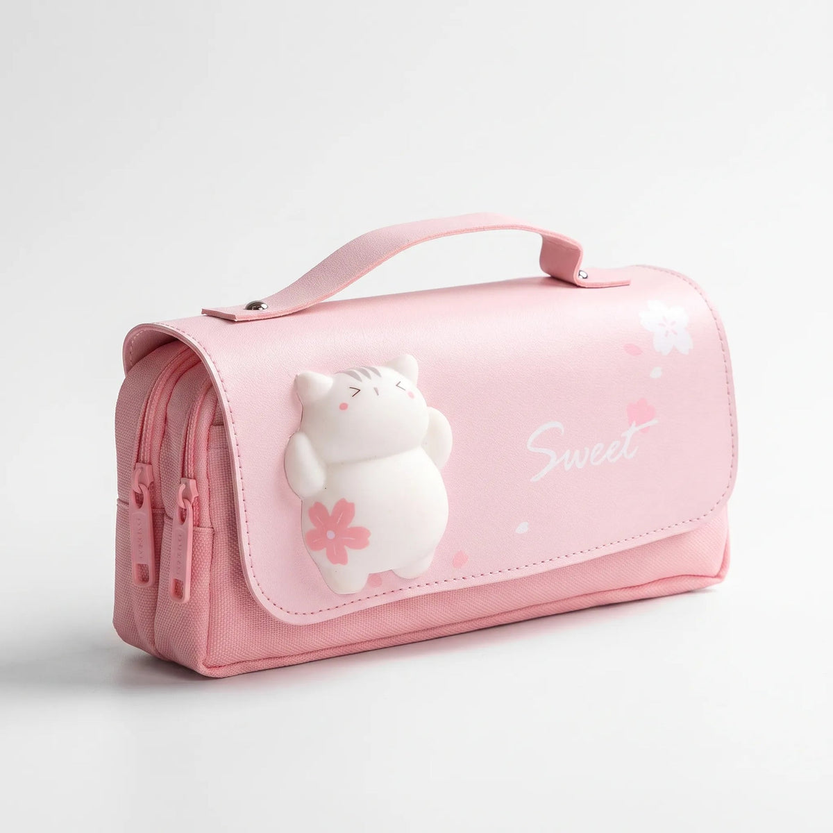 Pencil Case - Playful Design with Double Storage Compartments