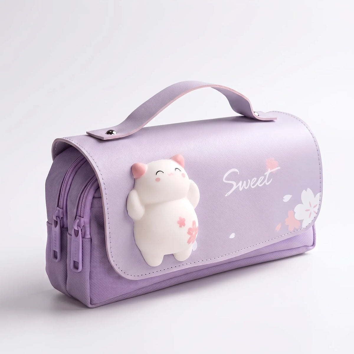 Pencil Case - Playful Design with Double Storage Compartments