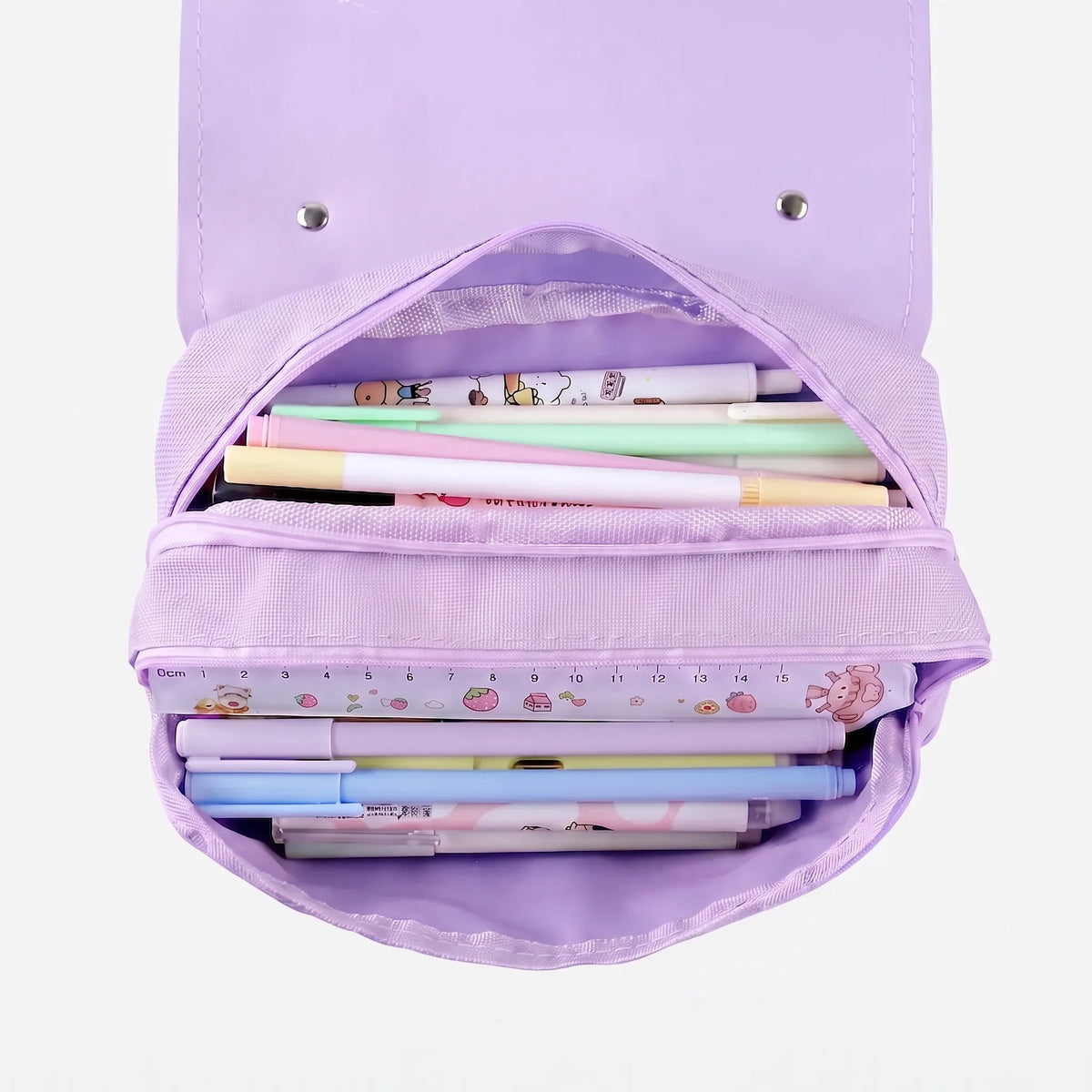 Pencil Case - Playful Design with Double Storage Compartments