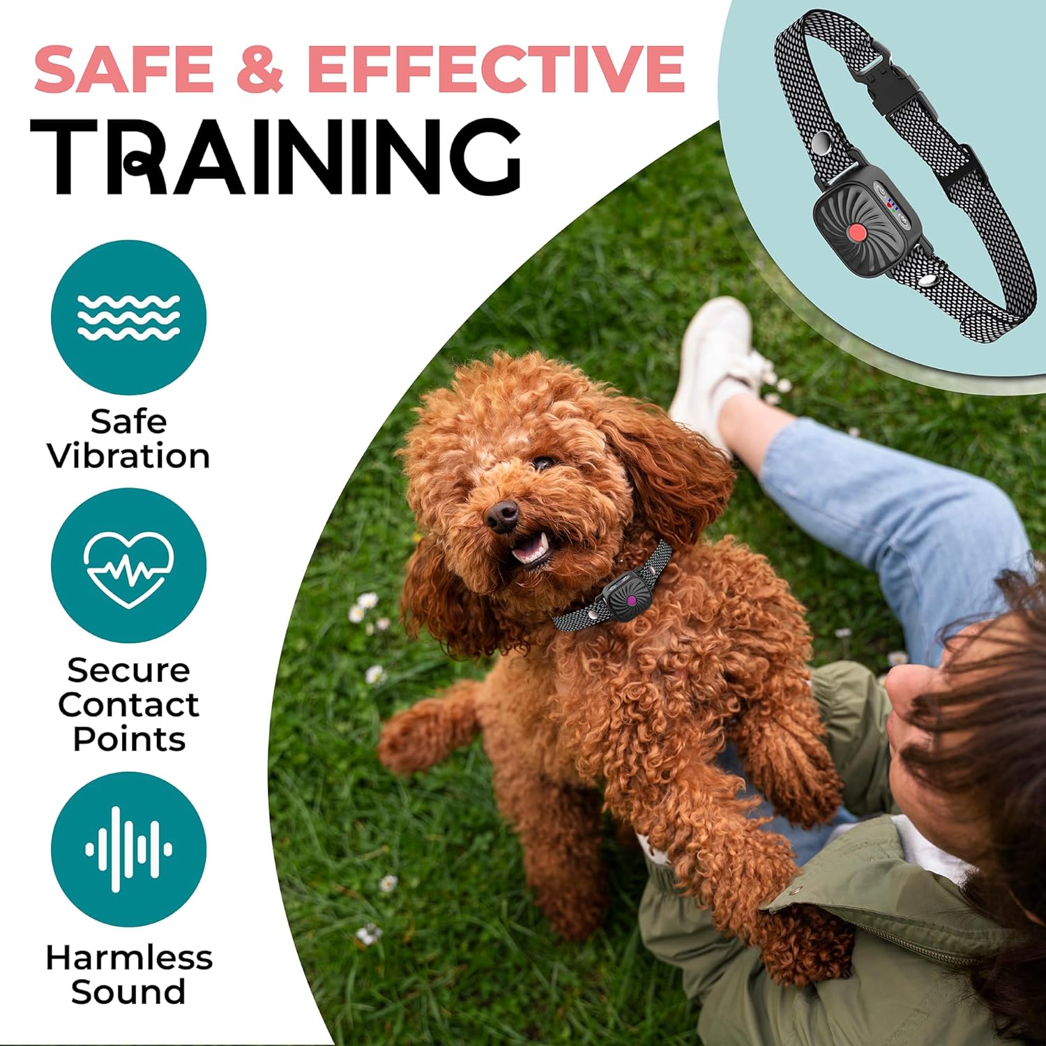PetSilence Anti-Bark Collar – Gentle and Effective Solution for Small Dogs