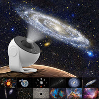 Planétarium 13 en 1 avec effet étoile, pièce magique pleine de cosmos