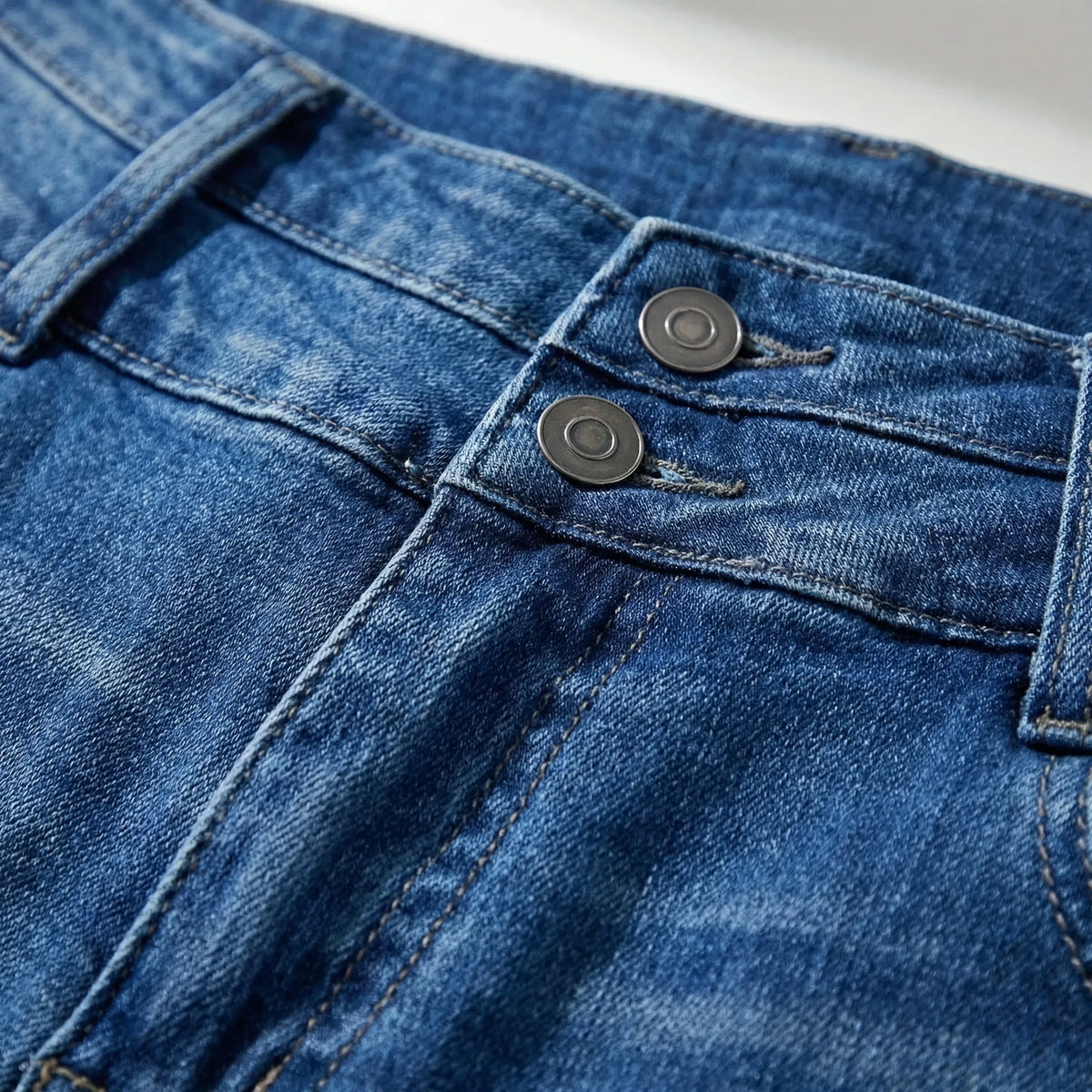 Jean en denim extensible grande taille