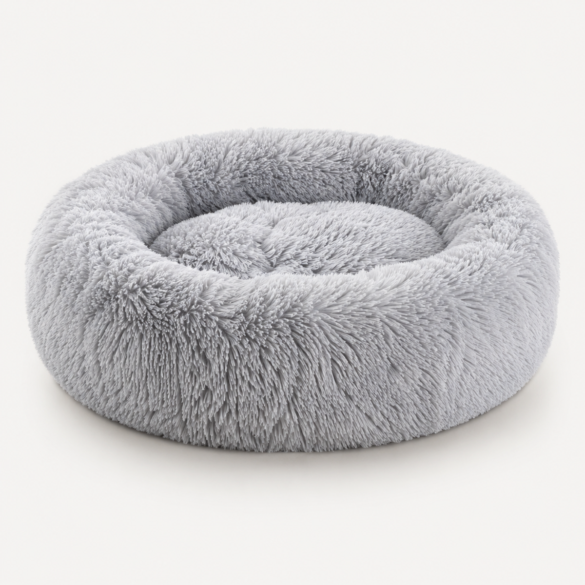 Plush Calming Dog Bed – Machine-Washable, Cozy Design