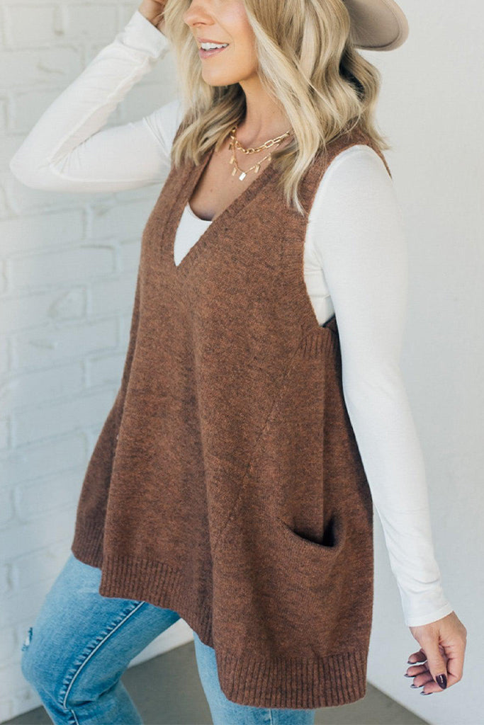 Pocket Sweater Vest