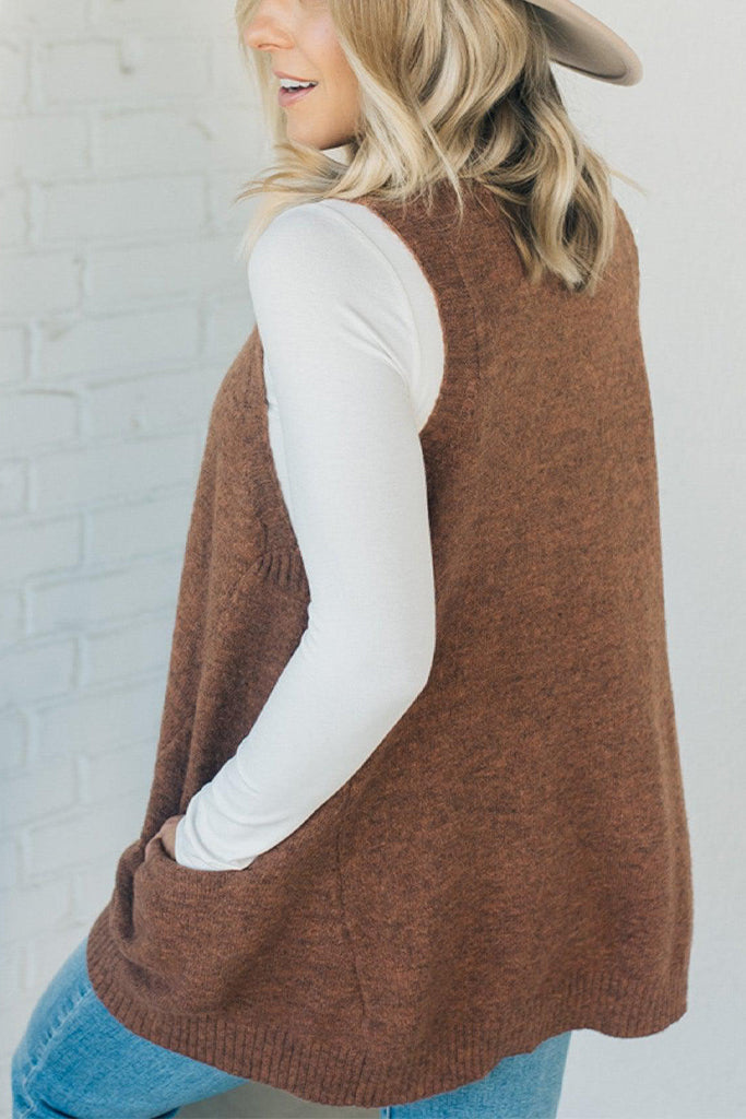 Pocket Sweater Vest