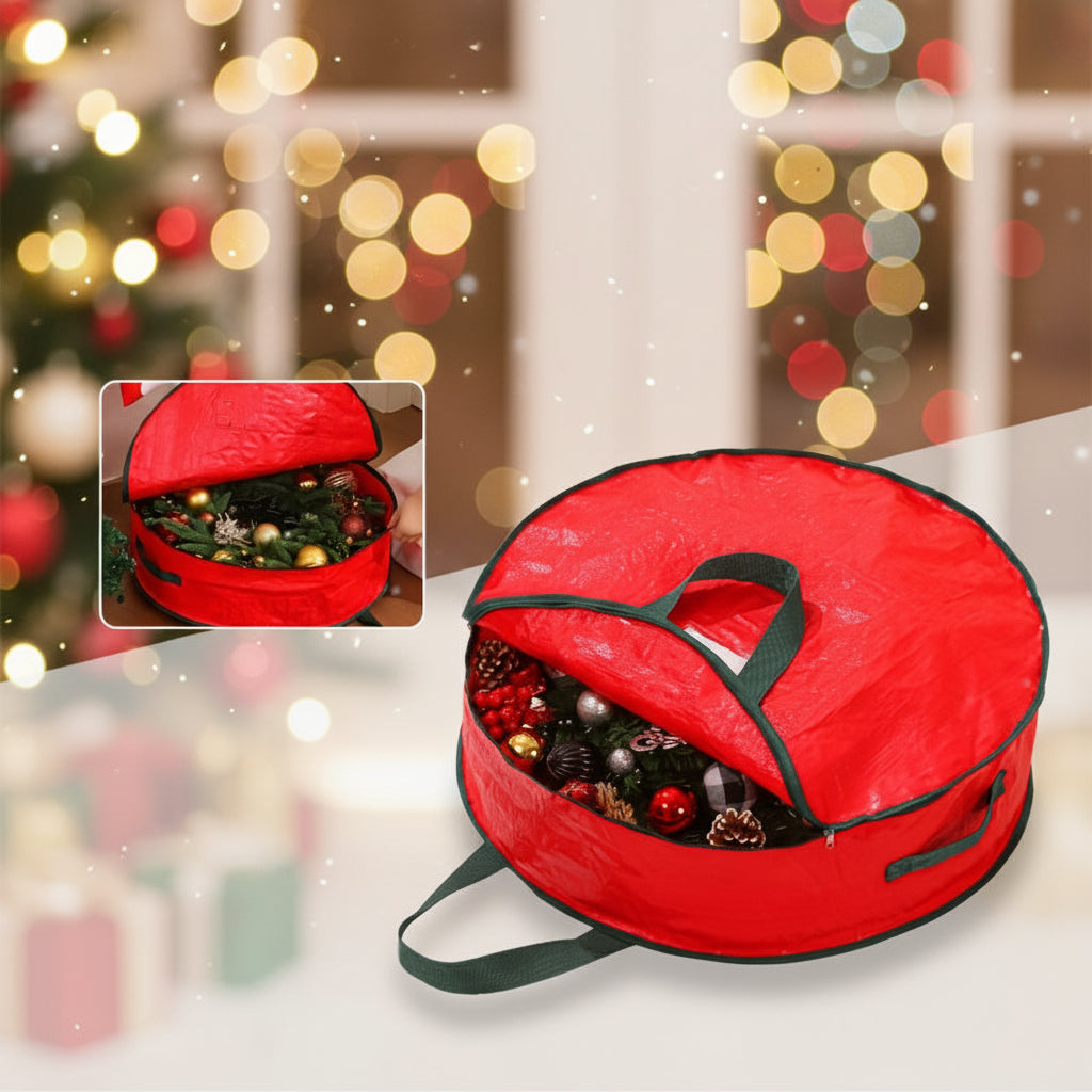Polypropylene Garland Storage Bag and Christmas Decoration Organizer