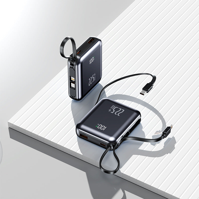 Batterie externe portable avec affichage numérique de la charge