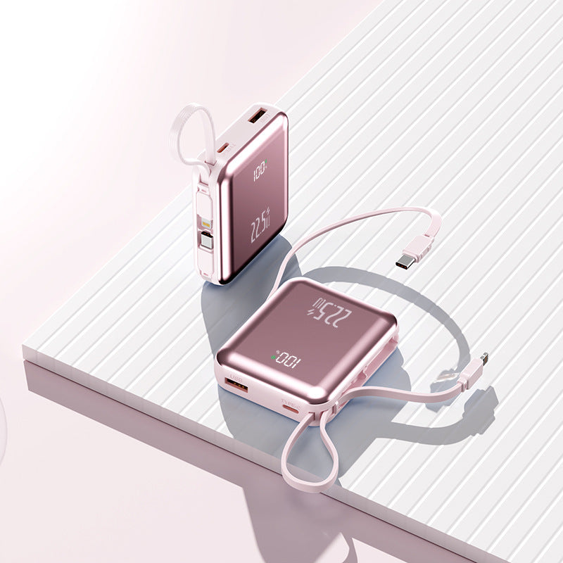 Batterie externe portable avec affichage numérique de la charge