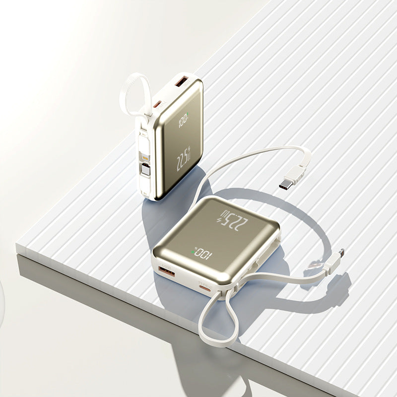 Batterie externe portable avec affichage numérique de la charge
