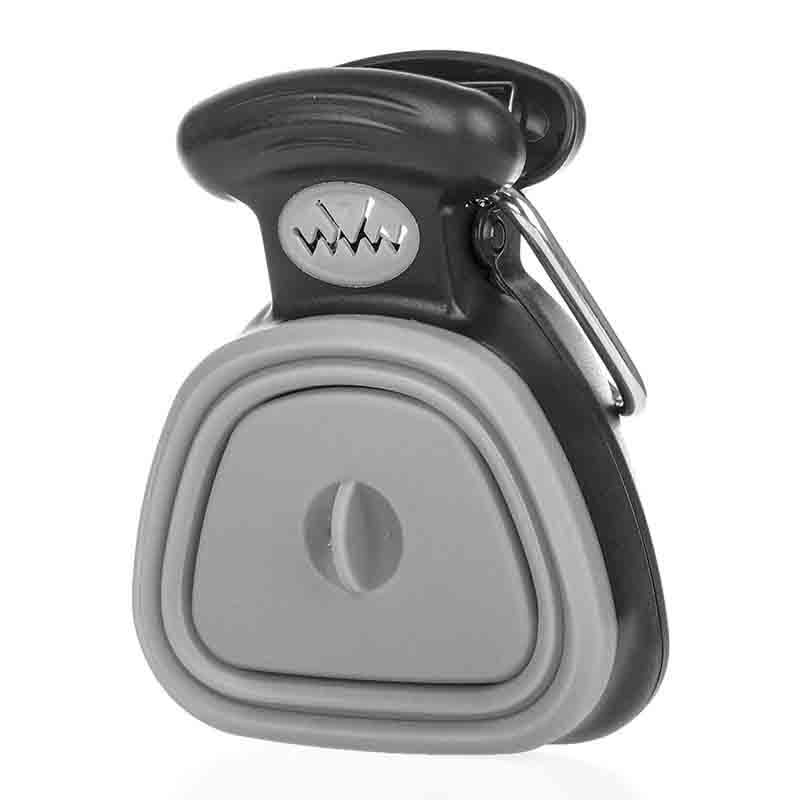 Portable Dog Poop Scooper with Clip and One-Handed Operation