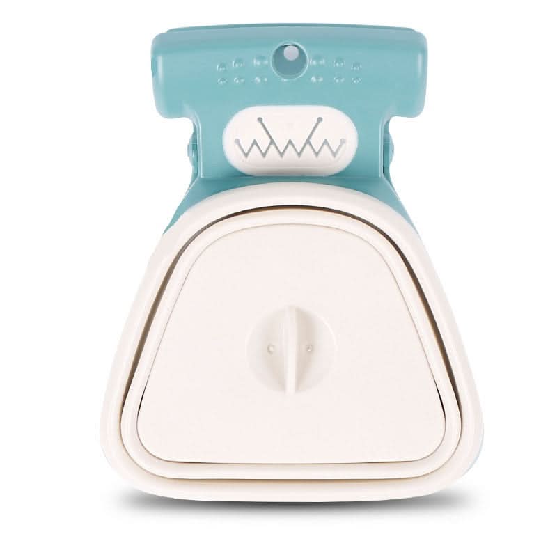 Portable Dog Poop Scooper with Clip and One-Handed Operation
