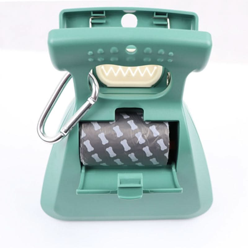 Portable Dog Poop Scooper with Clip and One-Handed Operation