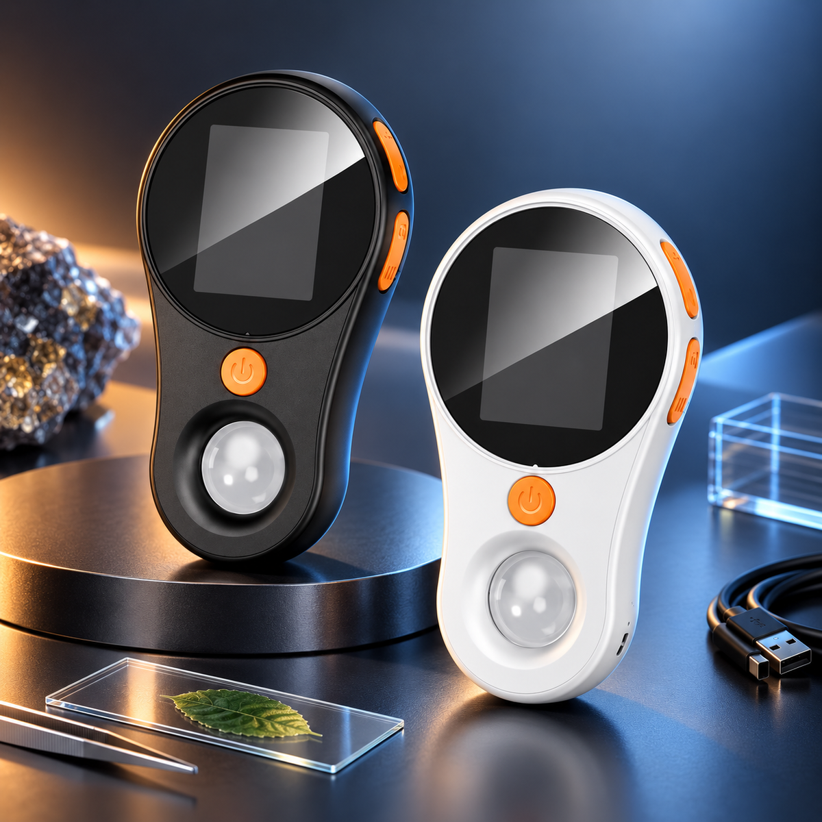 Portable Handheld Digital Microscope and Magnifying Glass