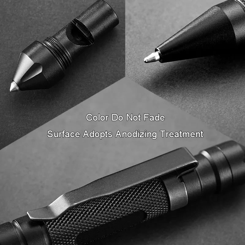 Stylo tactique militaire multifonction 3-en-1 portable