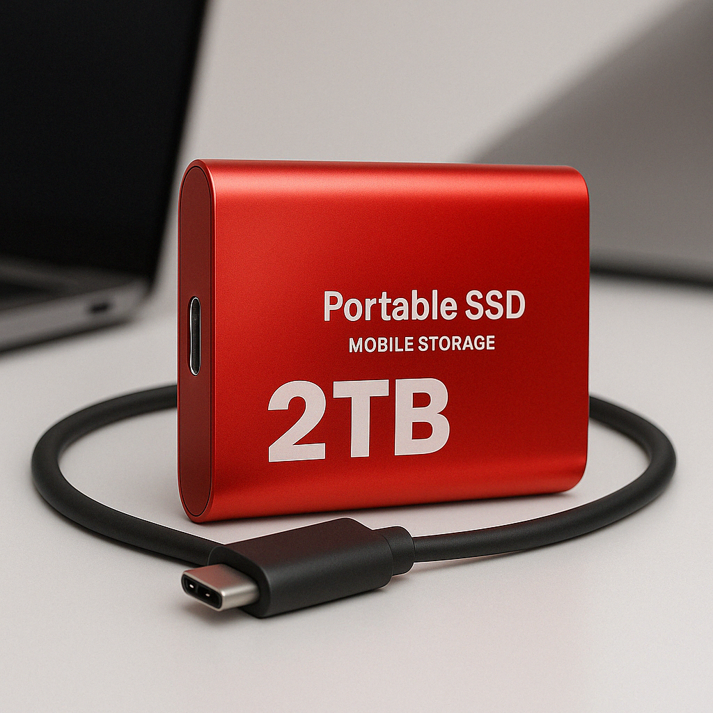 Portable SSD Drive High Speed Compact Design