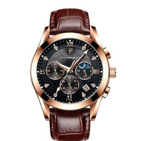 Premium Leather Wristwatch for Men