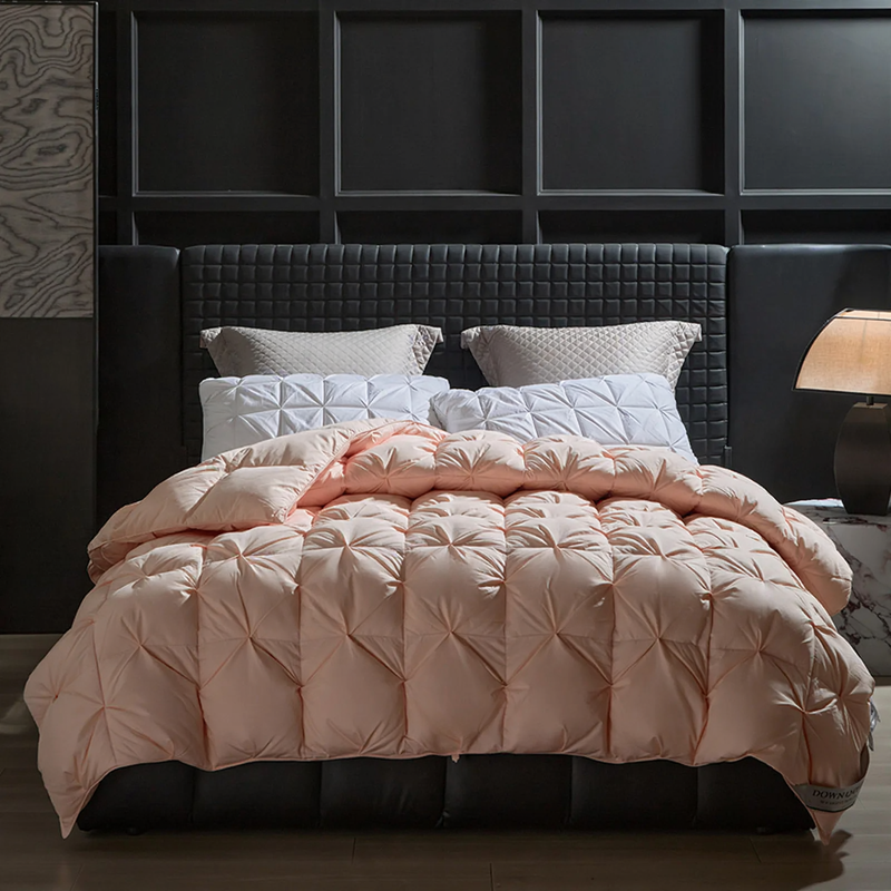 Pure Cotton 95% White Goose Down Duvet