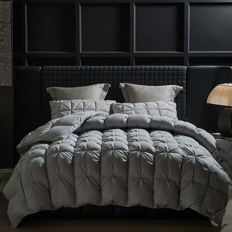 Pure Cotton 95% White Goose Down Duvet