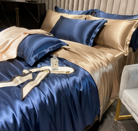 Pure Silk Bedding Ensemble | Luxury Sleep Set - Image 3