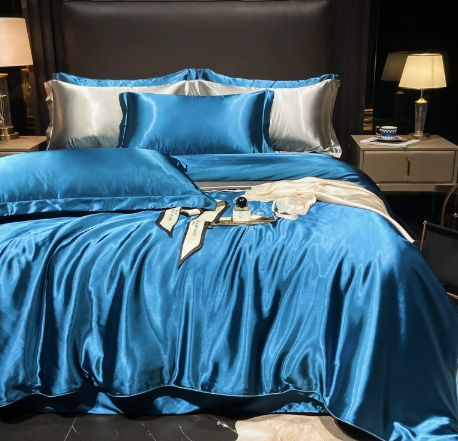 Pure Silk Bedding Ensemble | Luxury Sleep Set - Image 3