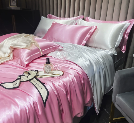 Pure Silk Bedding Ensemble | Luxury Sleep Set - Image 5
