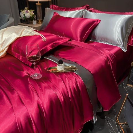 Pure Silk Bedding Ensemble | Luxury Sleep Set - Image 6