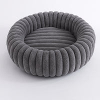 Cama redonda para mascotas Purrfectly Plush