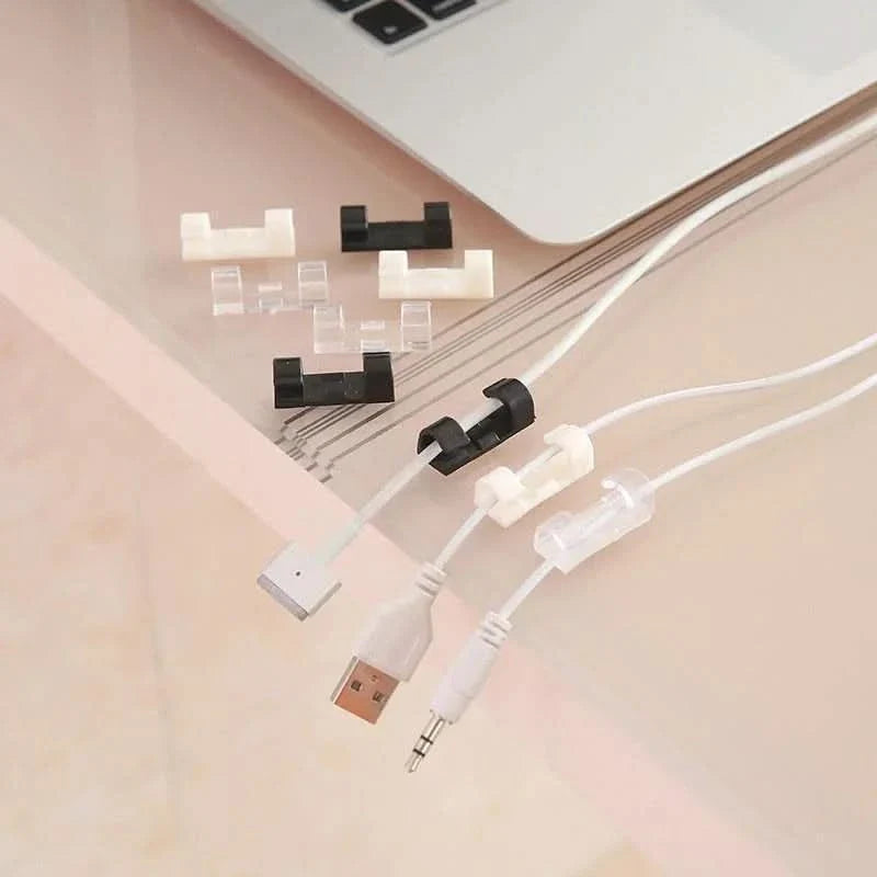 Quick and Discreet Cable and Wire Clips (20-Pack)