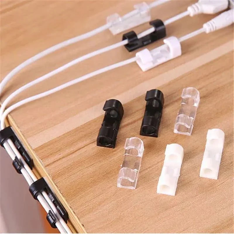 Quick and Discreet Cable and Wire Clips (20-Pack)
