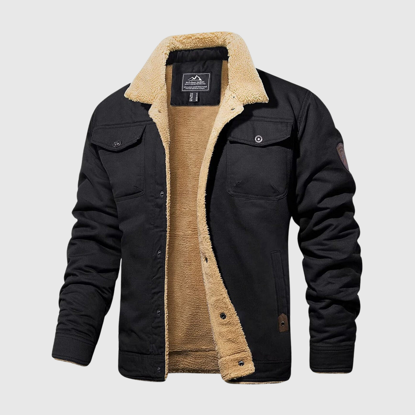 Quilted Bomber Jacket for Men – Logan