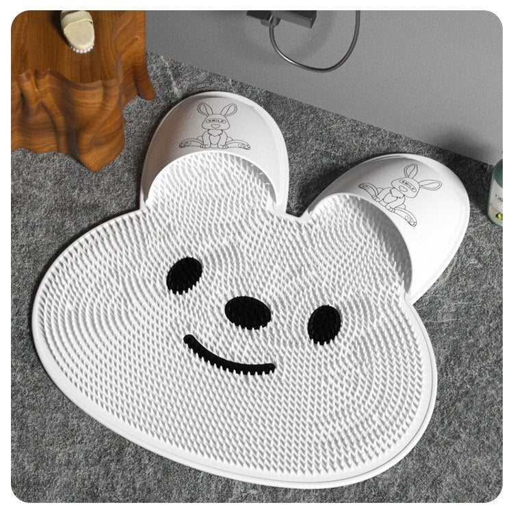 Rabbit Massage Bath Mat