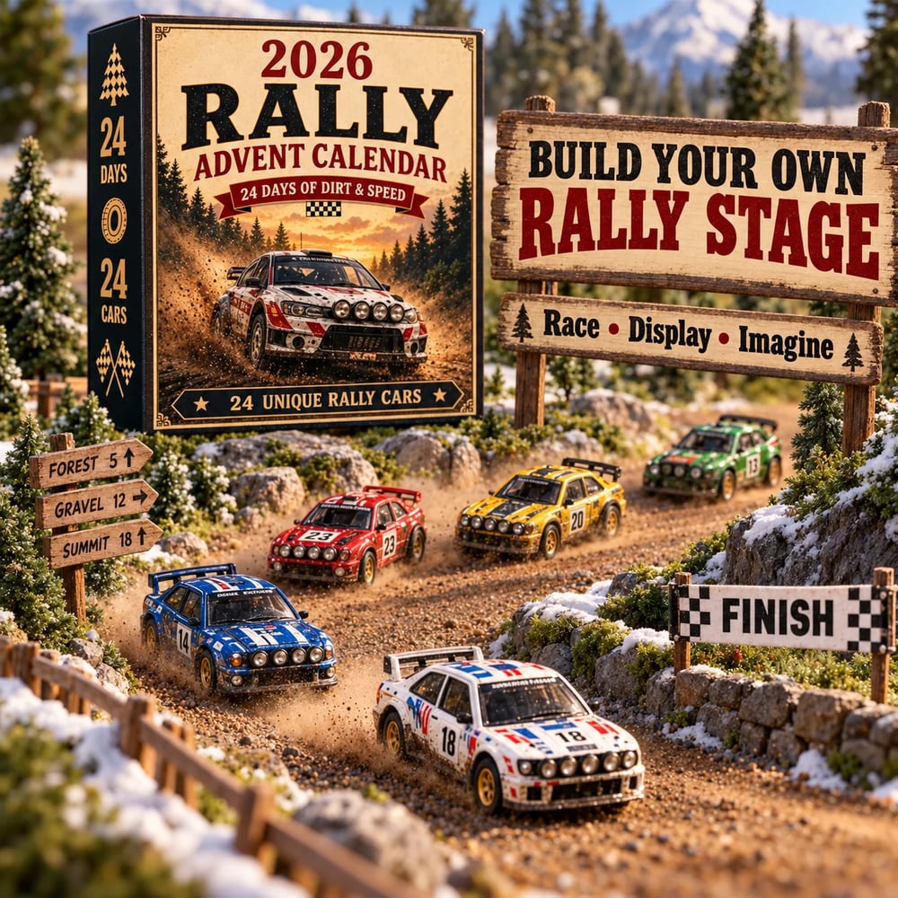 Rally Advent Calendar 2026 – 24 Days Full of Rally Cars to Collect