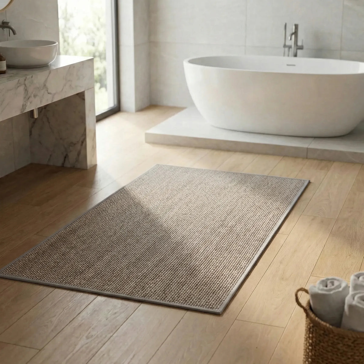 Tapis de bain rectangulaire