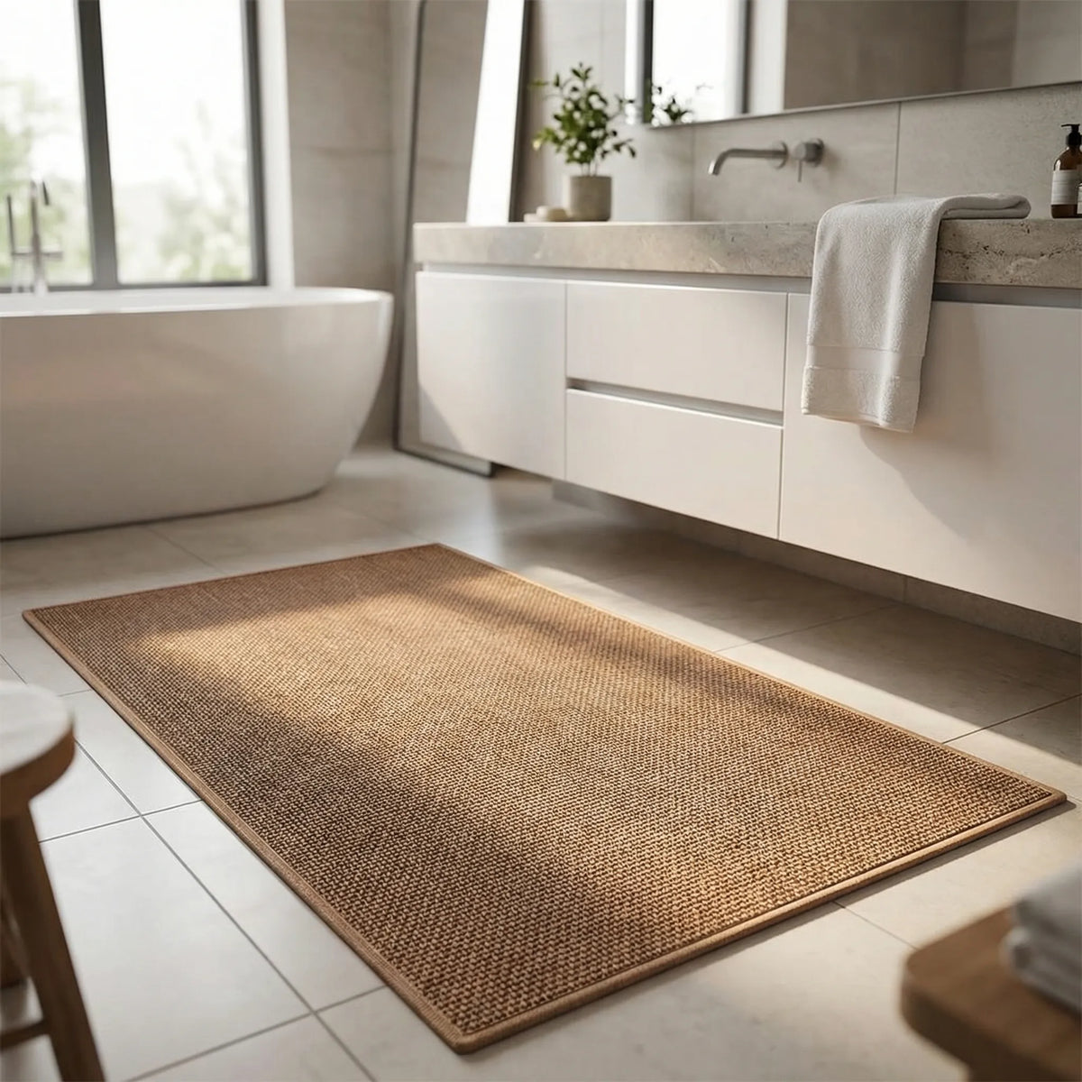 Tapis de bain rectangulaire