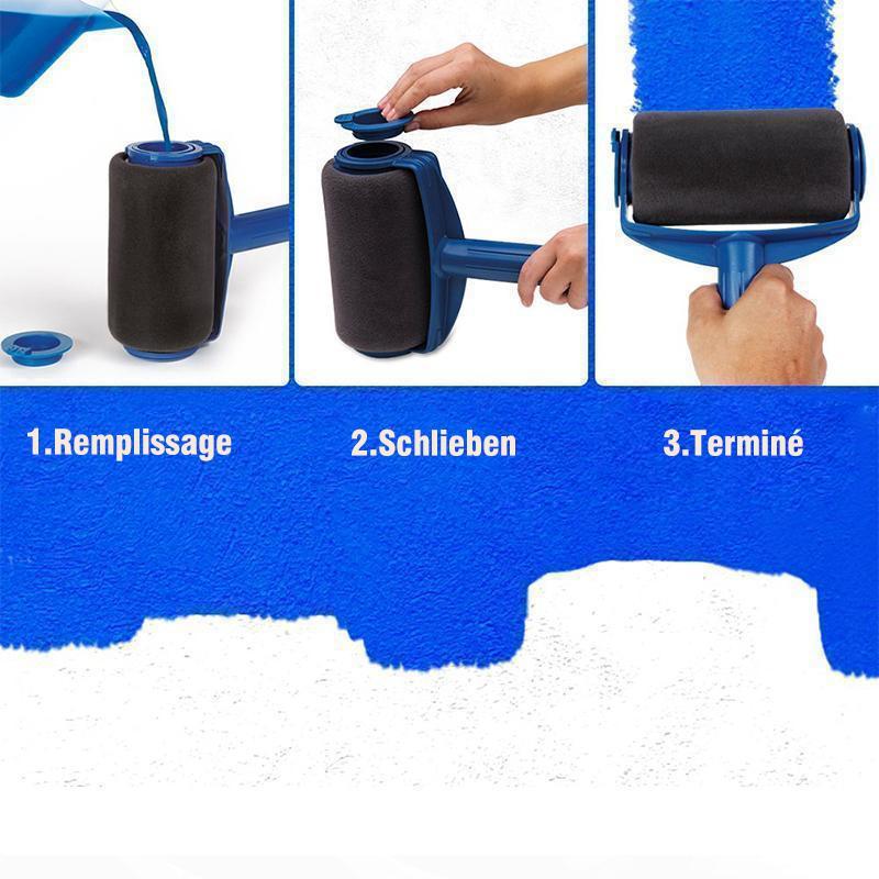 Refillable Paint Roller - 5 Pieces / 8 Pieces