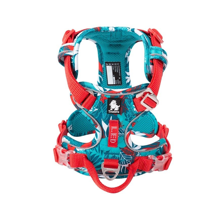 Reflective Dog Harness | Adjustable Collar with Reflective Details for Safety