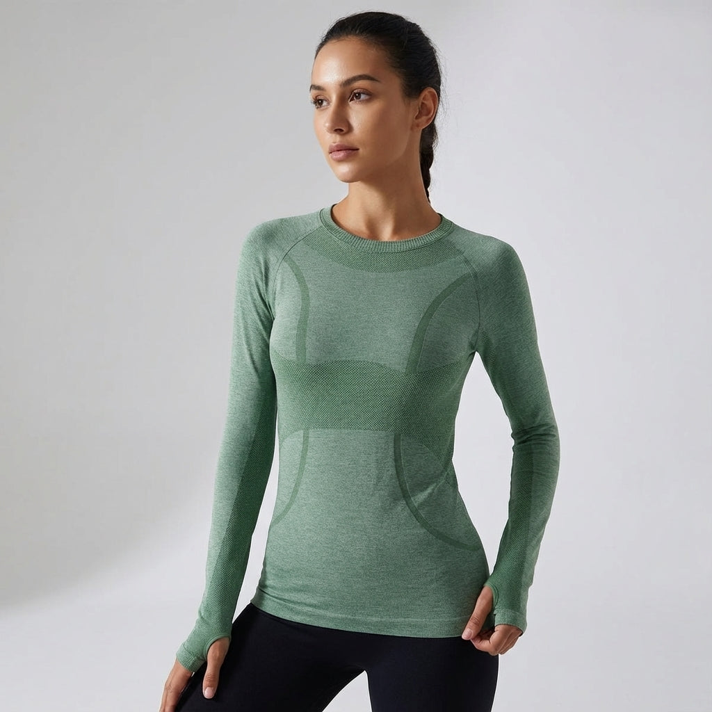 Regular Fit Long-Sleeve Running Shirt