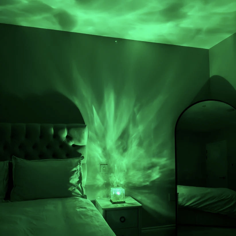 Relaxing Lamp LumaZen – Soothing Ambient Light, Wave Effect and Colors for Sleep and Serenity