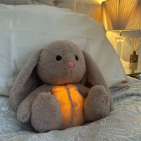 Compañero de Peluche Calmante con Luz y Sonido