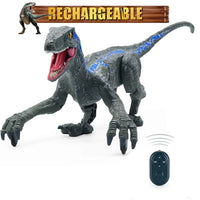 Juguete de dinosaurio Velociraptor RC