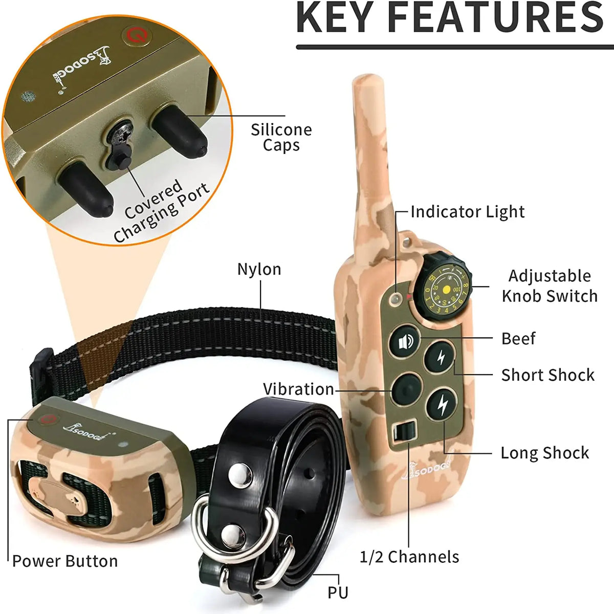 Remote Dog Training Collar for Effective Long-Distance Training