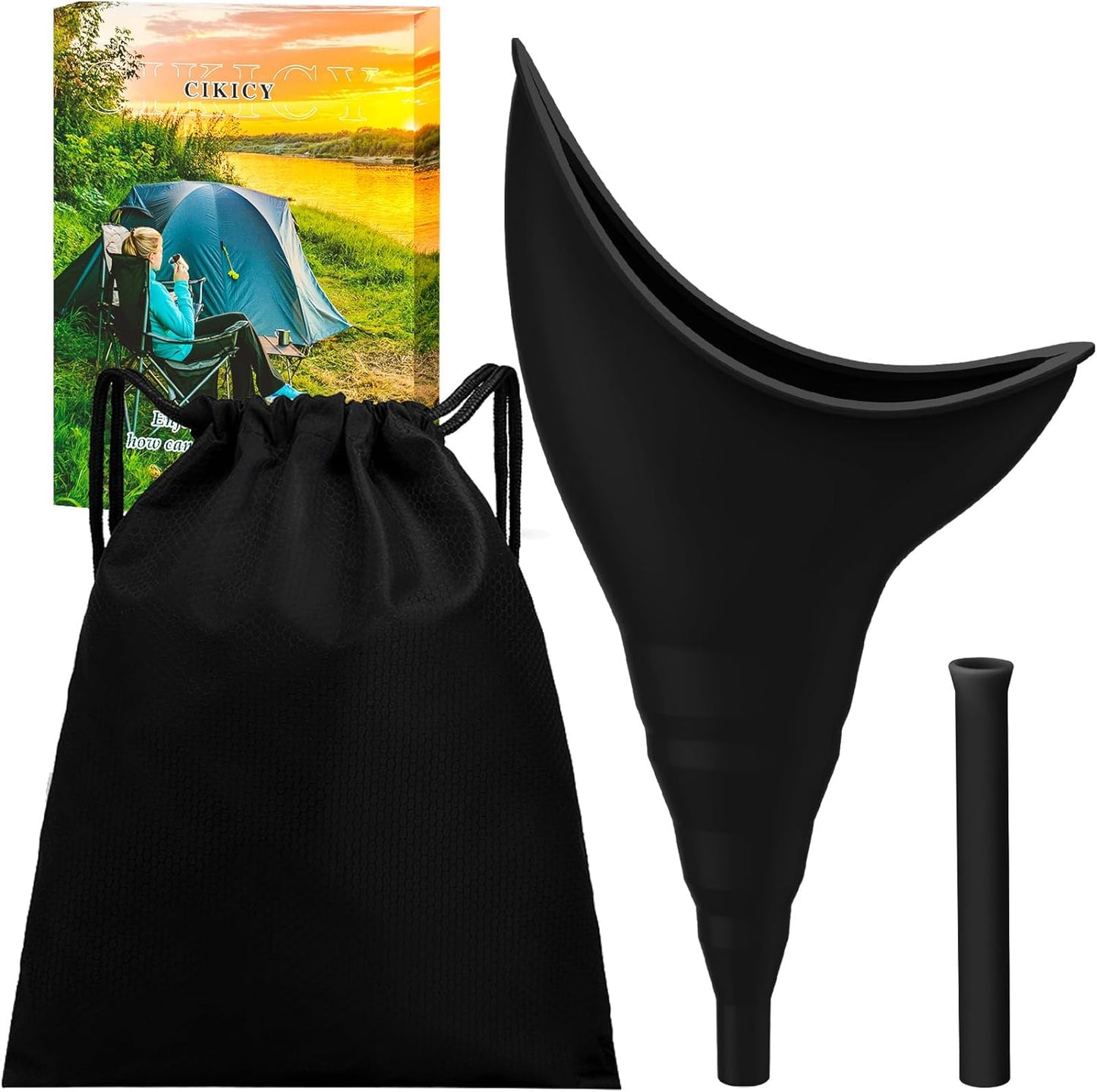Reusable Women's Urinal LadyGo™ + Free Pouch