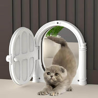 Roman-Style Cat Door (Also Suitable for Small Dogs)