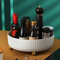 Étagère de rangement rotative pour cuisine et garde-manger