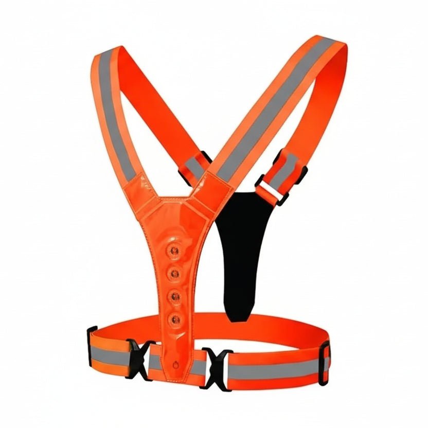 RUNSPARK – Adjustable LED Vest – 3 Modes for Safe Night Training