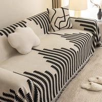 Harmonie Scandinave avec Franges Délicates