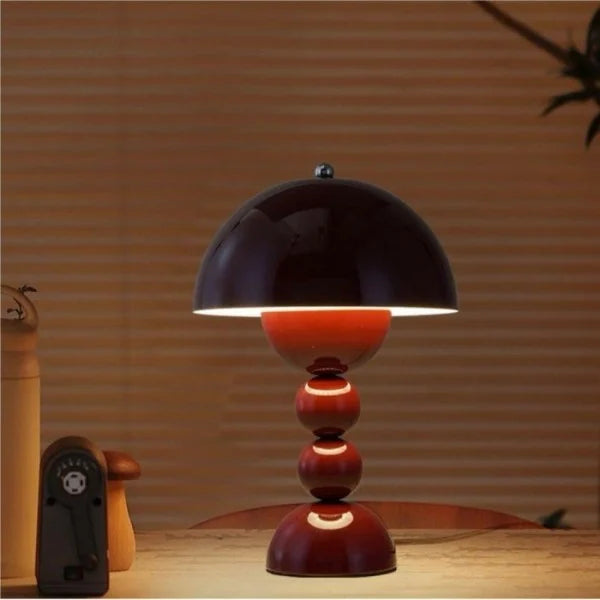 Scandinavian LED Rechargeable Colorful Table Lamp for Living Room and Bedroom
